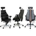 Essa cadeira esquisita  a Vert Seating Office Chair, uma cadeira que se adapta perfeitamente a sua coluna sendo totalmente confortvel. A cadeira tem 11 juntas que so capazes de tirar uma impresso perfeita das sua espinha e assim voc pode ficar sentado nela durante horas sem nenhum desconforto.