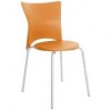 Cadeiras plásticas Rhodes laranja