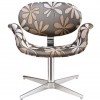 Poltronas cromadas sala de jantar Modelo 1960