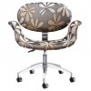 Poltronas cromadas sala de jantar Modelo 1970